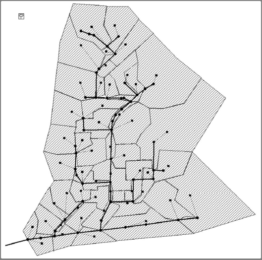 22 Woda-Środowisko-Obszary Wiejskie. T. 16. Z. 2 (54) Ścieki deszczowe dopływają kolektorem ø 1400 mm do komory rozdziału z przelewem burzowym, którego wysokość jest regulowana w zakresie 40 65 cm.