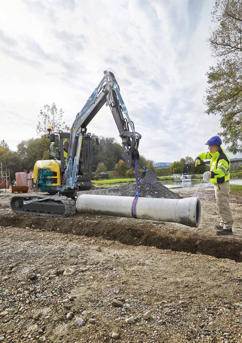 Silnik i układ hydrauliczny Układ hydrauliczny konstrukcji firmy Volvo jest