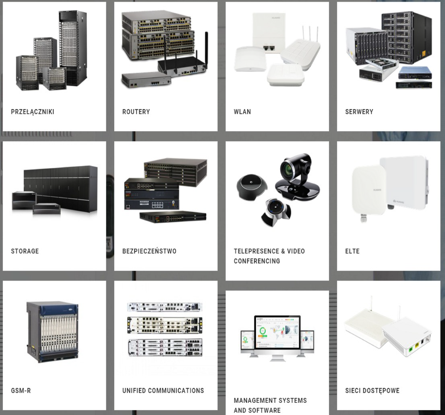 PEŁNA OFERTA SPRZĘTU AKTYWNEGO STRONA 3 Pla$orma zwielokrotnienia falowego DWDM, CWDM Pla$orma operatorska NGN na w