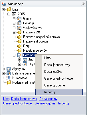 7.4.4. Import danych do parametru Rysunek 134.