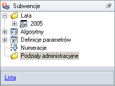 Wprowadzanie podziału administracyjnego Proces wprowadzania podziału administracyjnego odbywa się dwuetapowo. Pierwszym etapem jest wprowadzenie podziału administracyjnego do systemu.