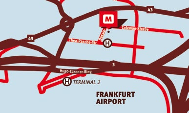 Frankfurt /Main Airport Jeszcze niedawno w ogóle nie było tej dzielnicy na mapie miasta: Gateway Gardens niedaleko Portu Lotniczego Frankfurt n. Menem.