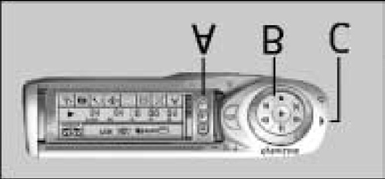 6 Elementy interfejsu programu PowerDVD: A: Regulacja głośności.
