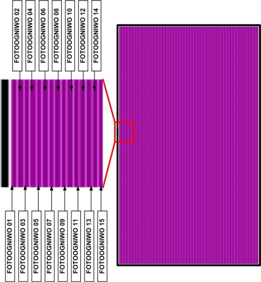 WEWNĘTRZNA BUDOWA MODUŁU PV TECHNOLOGIA CIENKOWARSTWOWA MODUŁ CIENKOWARSTWOWY MONTAŻ PIONOWY