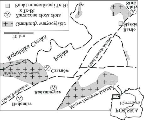 Mikulski 2014 / Gospodarka Surowcami Mineralnymi Mineral Resources Management 30(2), 15 34 17 rodzimy i bismutynit.