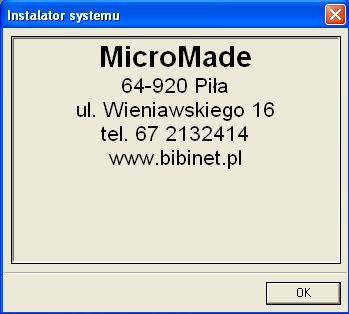 8.Dodatki 8.1.6 Usługa biguard Usługa biguard uruchamia serwer bibinet zawsze, jak włączony jest komputer. Powinna być bezwzględnie uruchomiona na węźle sieci, do której są dołączone terminale.