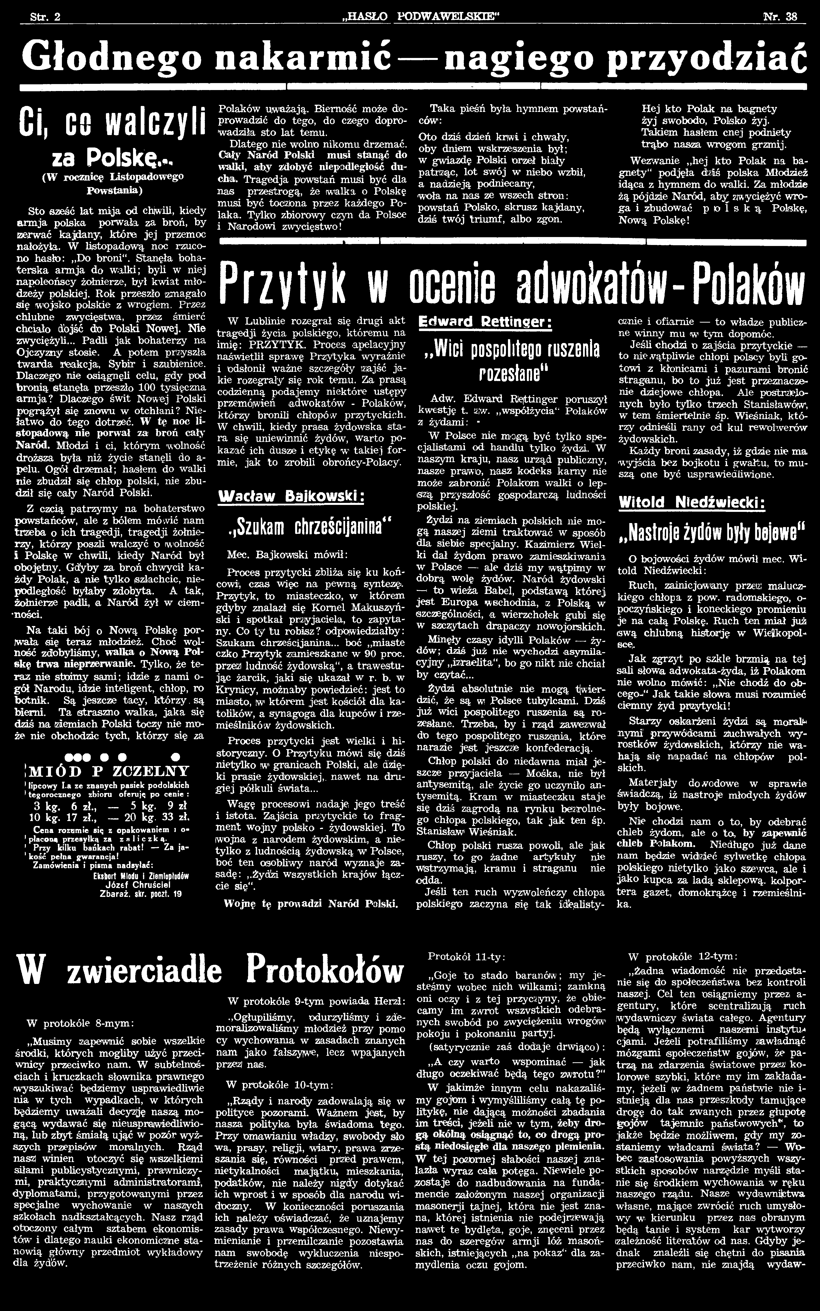 Kraków L W ów Poznań W Arszaw A łódź E2l Nr 38 Siąsk