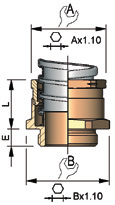 protection in accordance with NF EN 60529 n Standard EN 61386 1, EN 61386 23 type MSA4457 metallic corrugated n Compression strength: 1250 N n Tensile strength: 500 N n Classification: 445741402310