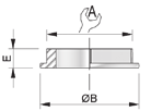 AKCESORIA ACCESSORIES Uszczelki Sealing washers Gwint ISO 0 6 0 5 3 40 50 63 75 90 0 neopren 049 49 649 049 549 349 4049 5049 6349 7549 9049 49 Ø D (mm) 15 18 22 24 30 42 52 63 77 90 106 126 E (mm)