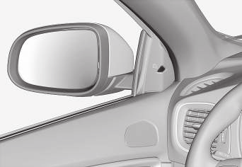 UKŁADY WSPOMAGAJĄCE KIEROWCĘ Układ BLIS* Zadaniem funkcji BLIS (Blind Spot Information) jest wspomaganie kierowcy podczas jazdy w warunkach intensywnego natężenia ruchu po drogach z wieloma pasami w