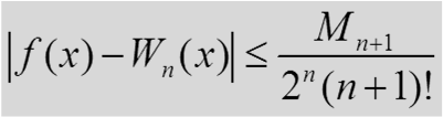 Optymalny dobór węzłów interpolacji Każdy wielomian Czebyszewa stopnia n ma n różnych pierwiastków w punktach: zawartych między -1 i +1 Współczynnik przy najwyższej potędze w T n (x) jest równy 2 n-1.