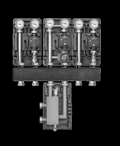 System zabudowy kotłowni do 70 kw DN 25 i 32 System zabudowy kotłowni do 70 kw Zalety: Gotowe