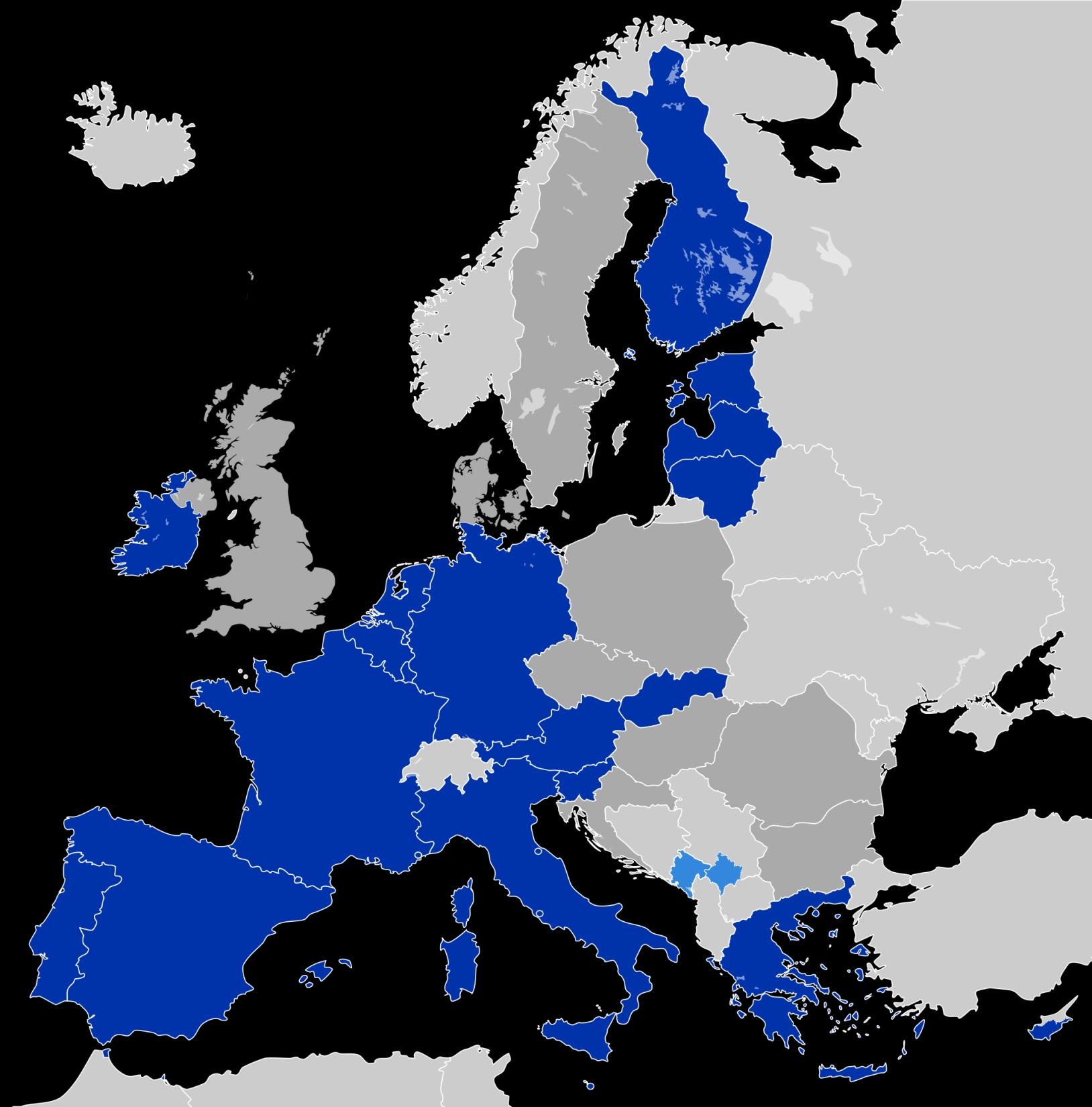 Austria Belgia Cypr Estonia Finlandia Francja Niemcy