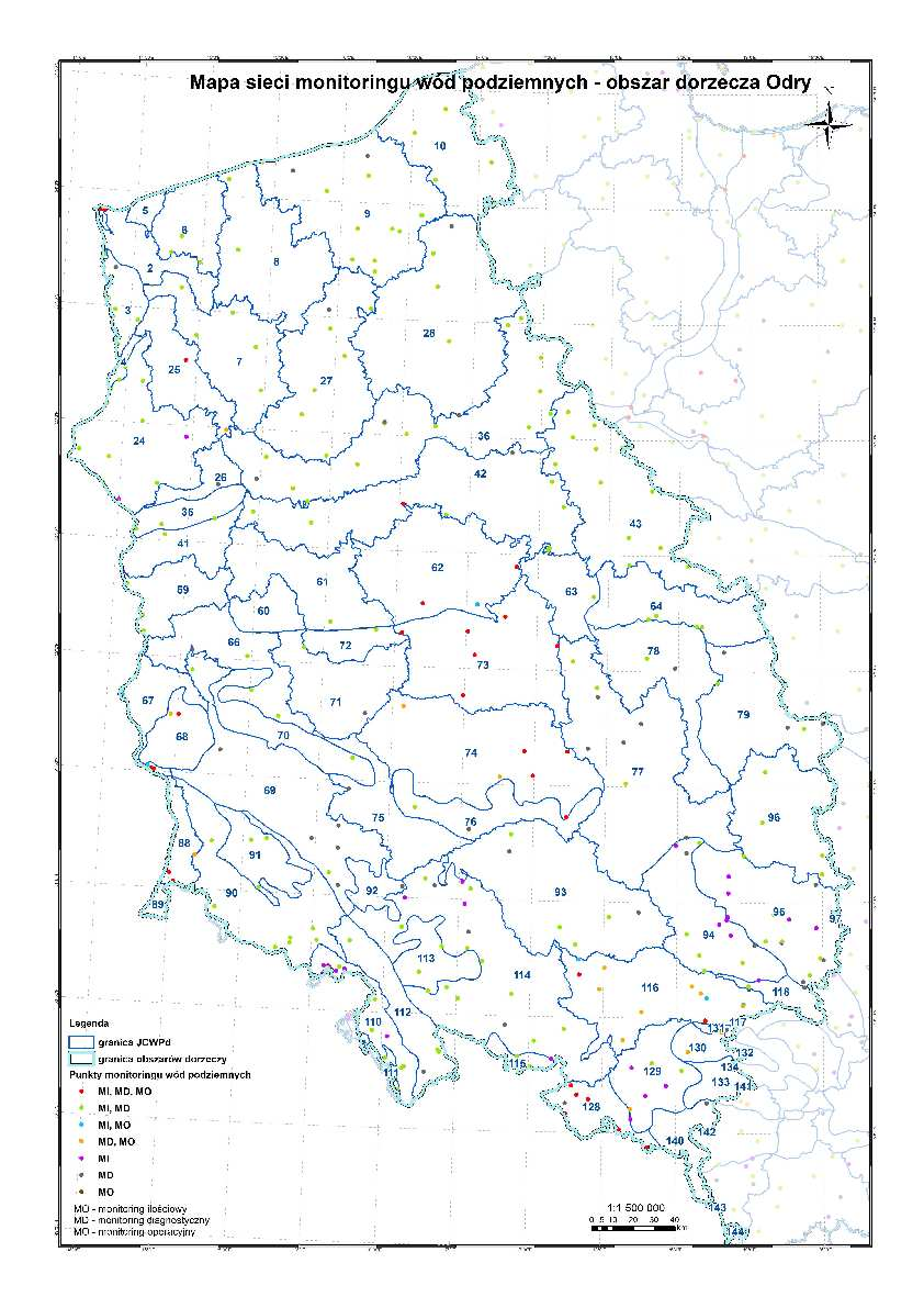 Sieć monitoringu wód w d