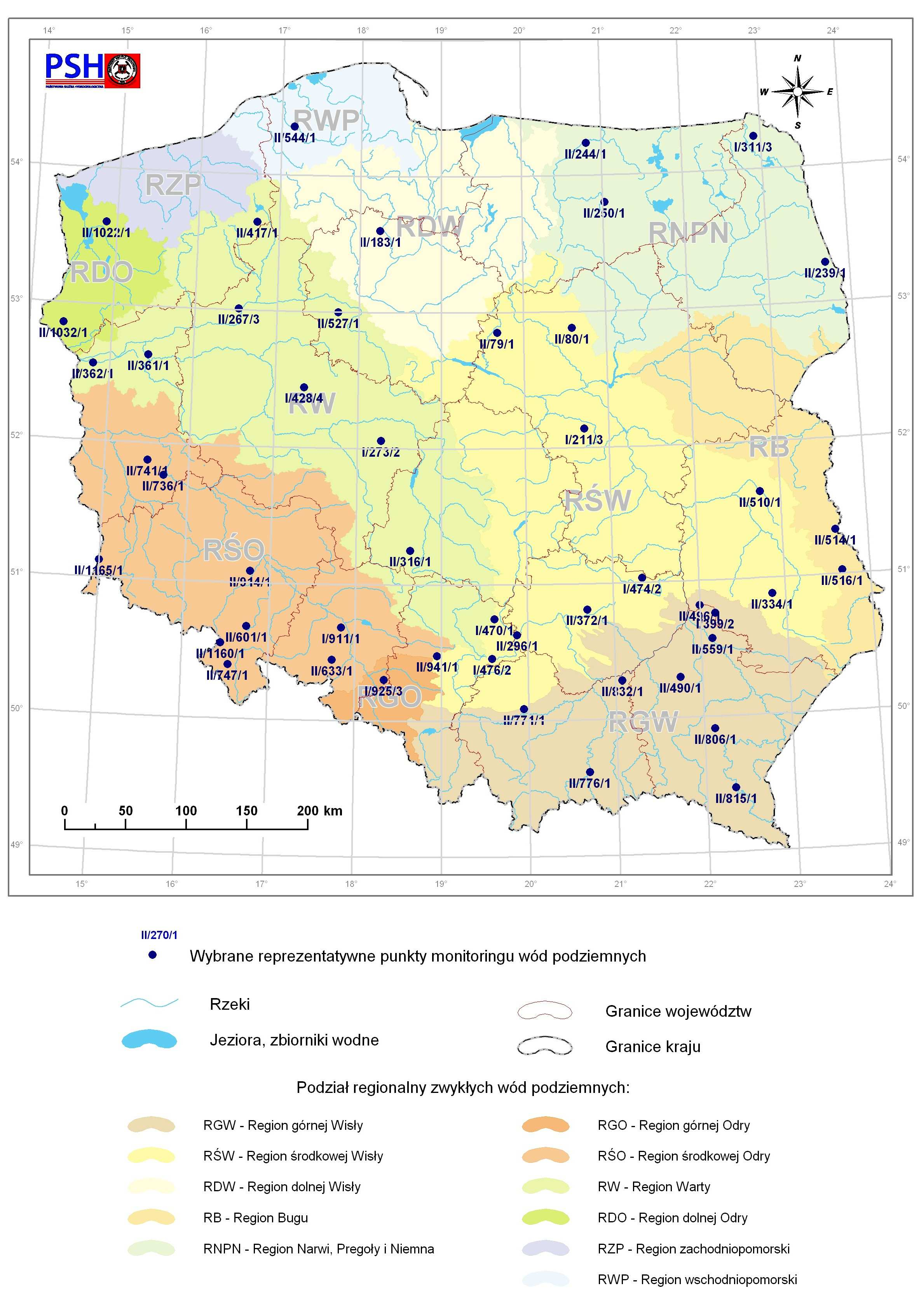 Część I Prognoza zmian położenia zwierciadła wody podziemnej Rys. 1.