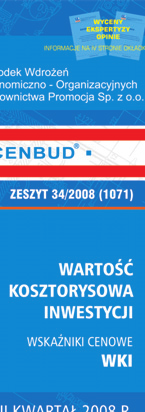 Do przygotowywania kosztorysów inwestorskich i ofertowych oraz rozliczeń robót budowlanych, wyceny robót przy opracowywaniu wniosków o dotację ze środków pomocowych z Unii Europejskiej, waloryzacji