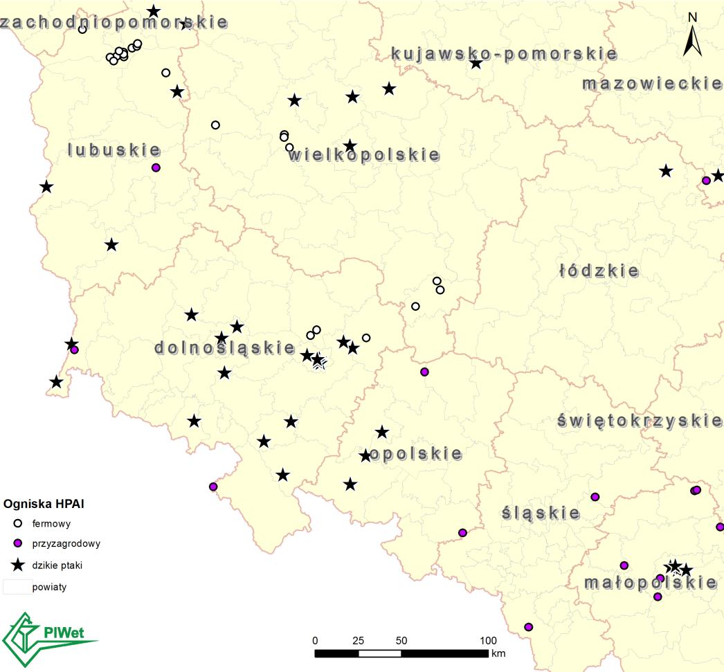 Objawy kliniczne u drobiu obejmują spadek pobierania paszy i wody, duszność, apatię, zapalenie spojówek, niekiedy objawy nerwowe i zwiększoną śmiertelność.