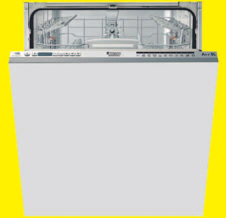 Zabezpieczenie przeciwwypływowe Połowa załadunku temperatury zmywania Ukryty panel sterujący 10