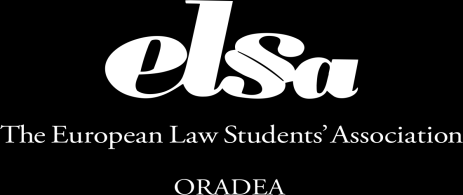 ELSA Oradea European Law Student Association, contribuie la formarea profesională a studenţilor din cadrul Facultăţii de Drept din Oradea prin organizarea unor evenimente academice : traininguri pe