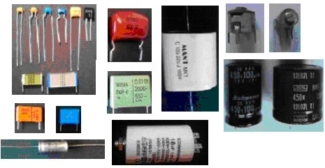 Kondensatory i solenoidy (cewki) w obwodach elektrycznych.