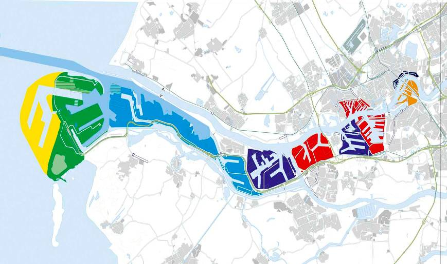 Development of the port in time 2008-2030 1960-1970