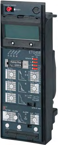 Wyłączniki powietrzne SENTRON 3WL Wyłączniki/rozłączniki powietrzne SENTRON 3WL dla AC do 63 A Dane ogólne Wyzwalacz elektroniczny (ETU) Elektroniczny, sterowany mikroprocesorowo wyzwalacz jest