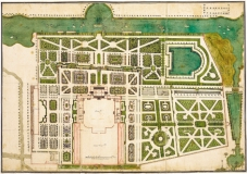 Fot. A. Gołembnik 9. Plan Ogrodu Wilanowskiego, 2. poł. XVIII w.