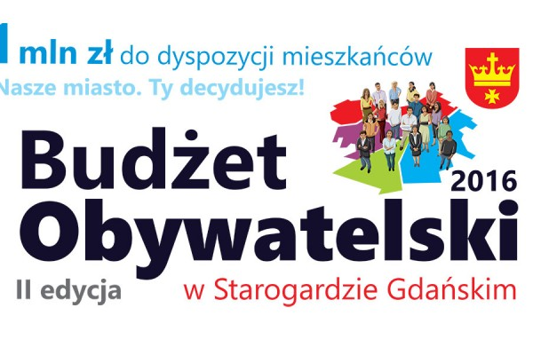 Starogardzianie złożyli swoje wnioski do budżetu obywatelskiego 2016 r. W środę 14 października o godz. 17 minął termin składania wniosków do Budżetu Obywatelskiego 2016 r. Wpłynęło 15 wniosków.