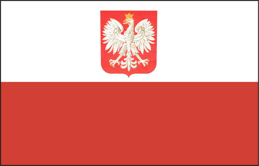 6 Flaga państwowa z godłem nazwa jednej z dwóch polskich flag państwo wych.