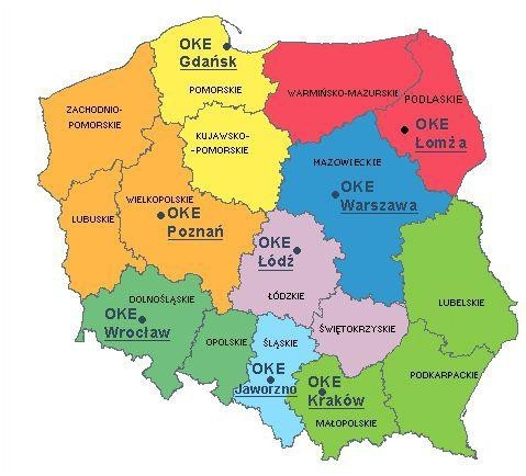 Załącznik ZAŁĄCZNIK 6. Wykaz Okręgowych Komisji Egzaminacyjnych Okręgowa Komisja Egzaminacyjna w Gdańsku http://www.oke.gda.pl/ Okręgowa Komisja Egzaminacyjna w Jaworznie http://www.oke.jaworzno.