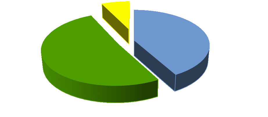 Struktura paliw wykorzystywanych w transporcie w roku 2013 7% 42% 51% Benzyna Diesel LPG Wykres 12. Struktura paliw wykorzystywanych w transporcie w roku 2013.