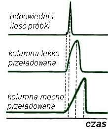 Chromatogram zapis stężenia substancji w funkcji czasu Ilość próbki w p r o w ad z e ni e p r ó b k i maksimum pasma wskazanie detektora pasmo wzorca czas #77 77 #78 78 Chromatogram zapis stężenia