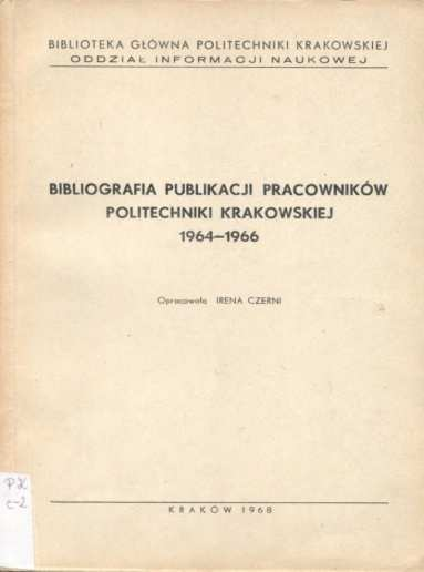 wydawanych w formie drukowanej za lata 1964-1990, rejestruje