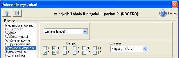 ->Krótko -> Wyjście Rysunek 10.