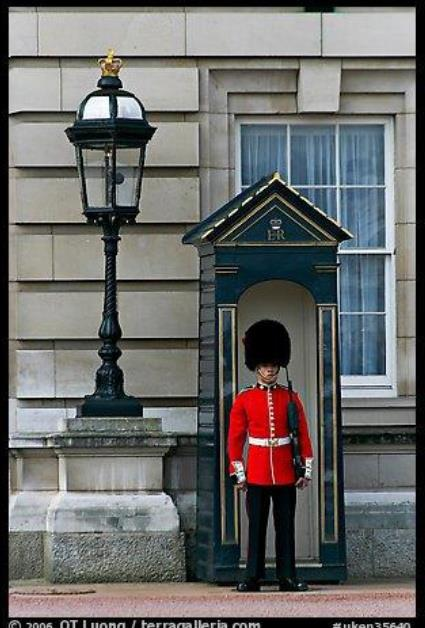 9. Changing of the Guard The changing of the guard takes place every day in front of Buckingham Palace.