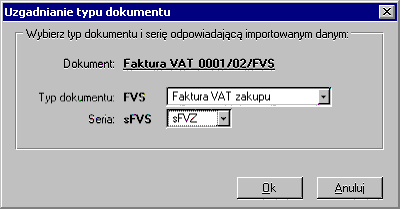 - W oknie Import danych wybrać rodzaj importu FORMAT 3.0 i kliknąć przycisk Wykonaj. - Wskazać plik zawierający importowane dane, wybrać szablon hmin.ams i kliknąć przycisk OK.