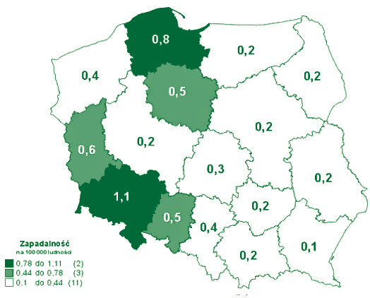 Raport o stanie zdrowia mieszkańców Krakowa 2005 2001 2002 2003 2004 liczba współczynnik liczba współczynnik liczba współczynnik liczba współczynnik Wirusowe zapalenie wątroby: razem 81 10.92 5178 13.