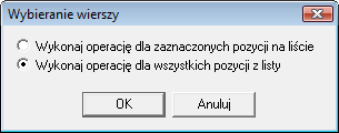 Po potwierdzeniu komunikatu pojawi się pasek postępu obrazujący proces dodawania opłat, w tym przypadku wszystkim studentom znajdującym się w