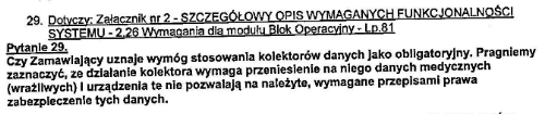 Odp. 29 Zgodnie z odpowiedzią na pytanie nr 21. Odp.