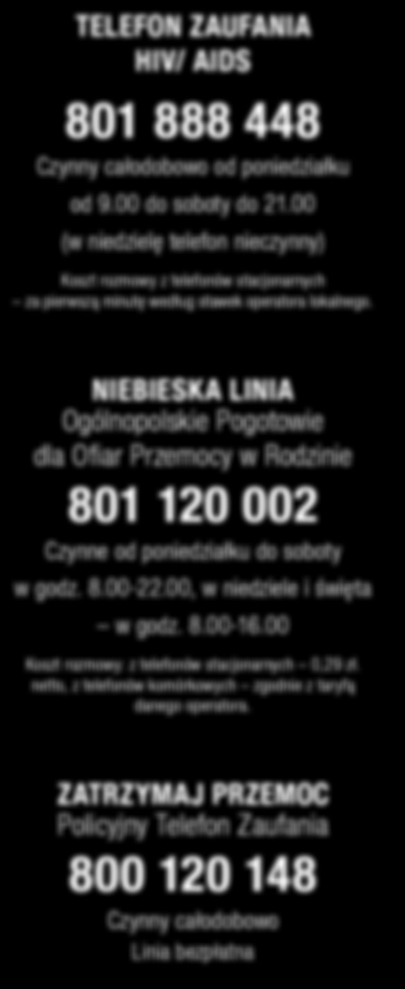 NARKOMANIA Informator na temat placówek udzielających pomocy osobom z problemem narkotykowym Gdzie szukać pomocy?