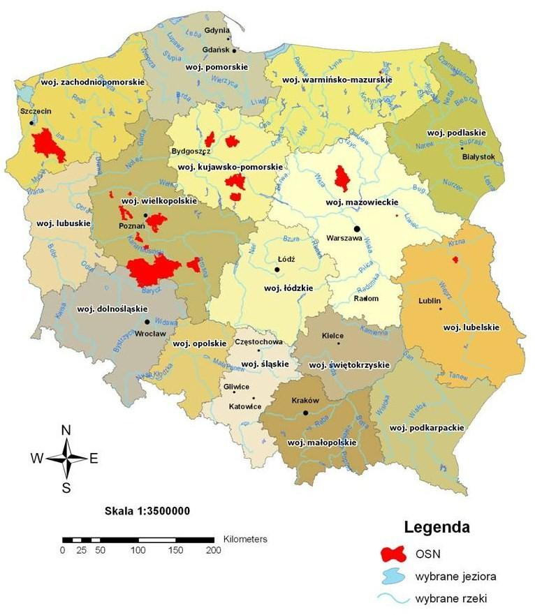 pow. Polski) Od 2012 roku - 48 OSN (4,46% pow.