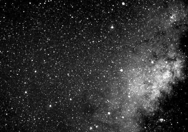 Rysunek 2.1: Zdjęcie Drogi Mlecznej zrobione przez kamery eksperymentu Pi umieszczone w obserwatorium Las Campanas. 2.3.