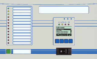 MINUS OPCJA 1 OPCJA 2 2 V 0 A Test LED - Reset PROSTOWNIKI