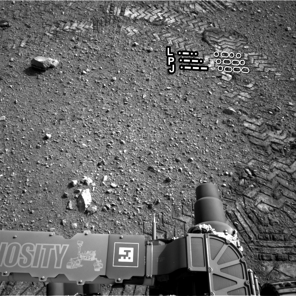 3. Reading the Rover's Tracks (odczyt śladów łazika Couriosity na Marsie). Załączamy informację NASA/JPL zachęcającą do nauki kodu Morse'a.