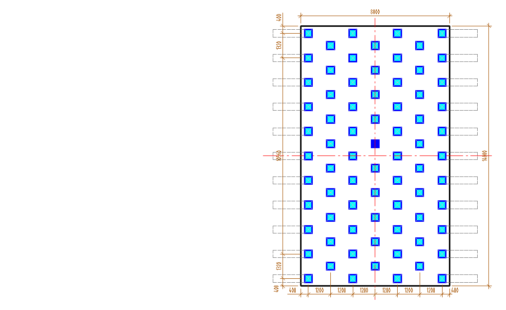 0 0 00 00 800 1000 10 13-0-08 Etapowa realizacja fundamentu Jeden pal (testowy) o nośności N < Qrmax OK.