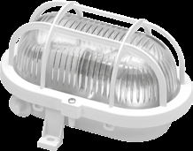 PLAFONY TECHNICZNE OVAL 60 Plafoniera techniczna Moc: 1x60W Źródło światła: żarówka Trzonek: E27 Układ optyczny: klosz SZKŁO PRM, szeroka gama IP 40 IP 44 50Hz IP44