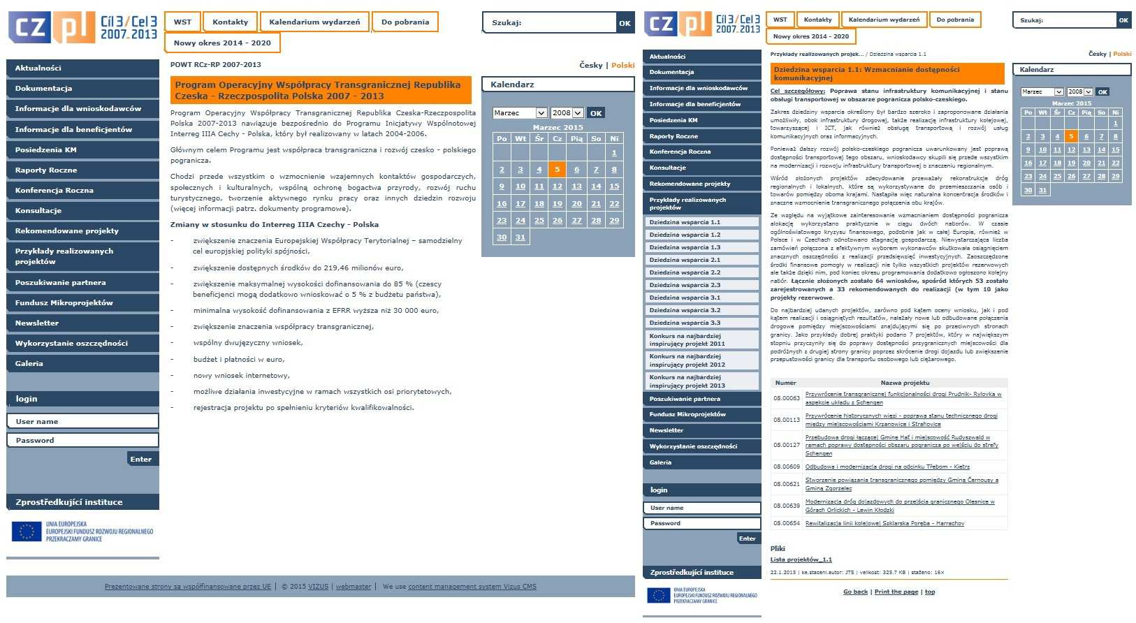 Strona internetowa POWT RCz-RP 2007-2013 stanowi główne źródło informacji o Programie.