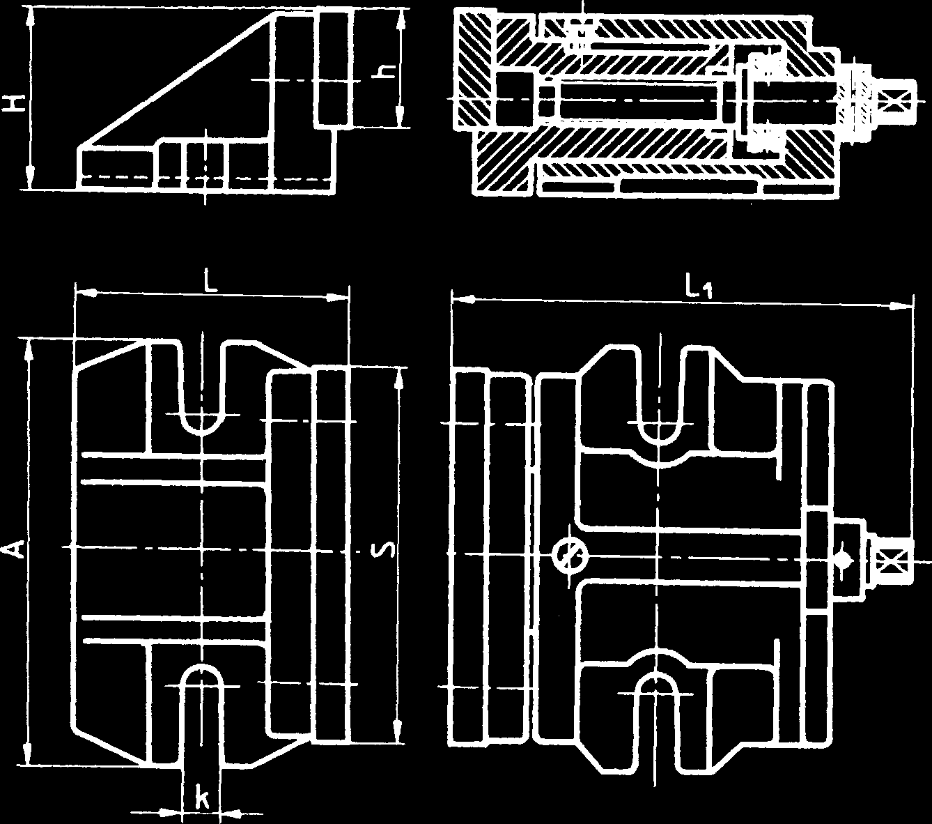 Zastosowany pneumo-hydrauliczny system przenoszenia si³y zapewnia ³atw¹ obs³ugê przy minimalnym wysi³ku pracownika - sztywna budowa - szeroki zakres mocowania - wymienne wk³adki szczêkowe, hartowane