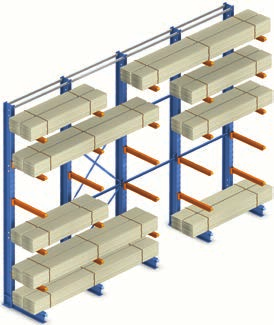tworzących podstawę regału zapewniającą stabilność całej konstrukcji.
