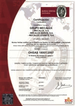 Certyfikat ISO 9001 został przyznany ośrodkom produkcyjnym w Hiszpanii, Polsce, Meksyku, Argentynie i Stanach Zjednoczonych wszystkim produkowanym regałom metalowym stałym,